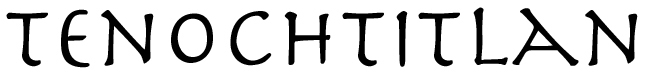 Tenochtitlan