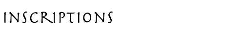 Inscriptions