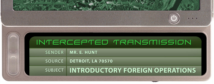 Introductory Foreign Operations