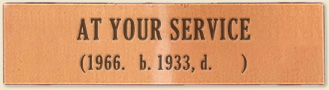At Your Service