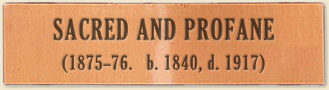 Sacred and Profane