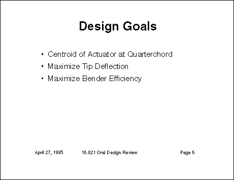 Design Goals