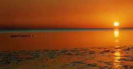 Highland Beach at Sunset