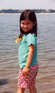 Kira at Castle Island