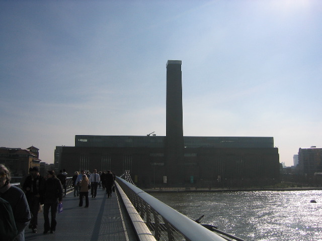 Tate Modern, viewed from the Millennium Footbridge