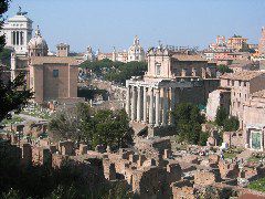 Forum viewed from Palatine Hill