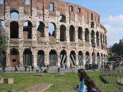Wandering around the Colosseum