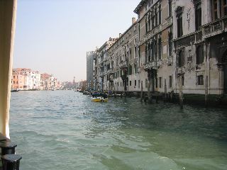 Looking back on the Grand Canal