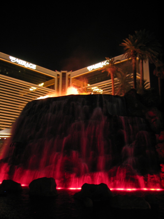 Mirage "volcano"