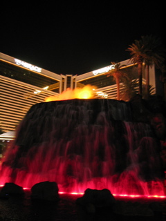 Mirage "volcano"