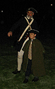 There were some very little ''minutemen'' on the green.