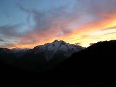 Glacier Peak Sunset