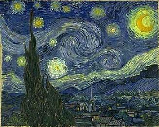 Click here for a bigger version of 'The Starry
Night'