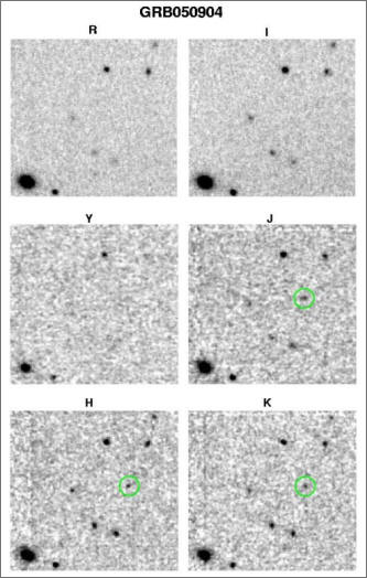 Infrared spectrum of a bright brown dwarf, illustrating an abundance atmospheric