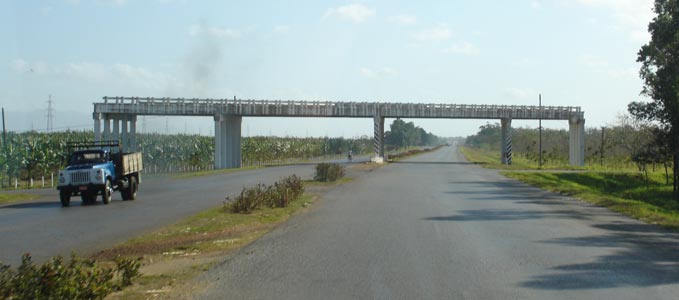 Cuban bridge to nowhere