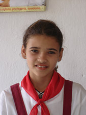 Cuban School Girl