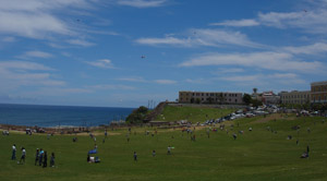 Kite Flying at El Morro