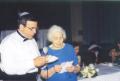 Yevgeniya's great grandmother giving a toast in Russian; Yevgeniya's dad translating., 873x591, 56 Kb