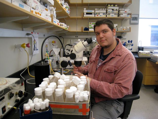 Hector in lab