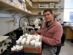 Hector in lab