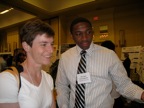 Michael O with Prof. Amy Keating