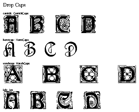 Drop Capital samples