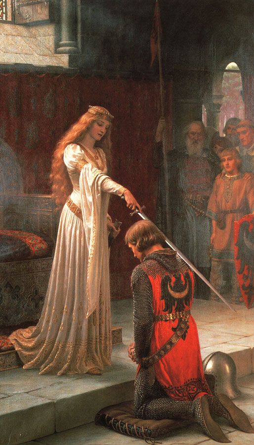 The Accolade by Edmund Blair Leighton