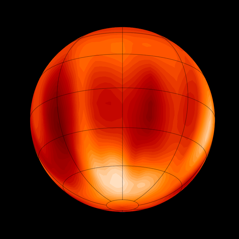 Luhman 16B: the
		        first global map of a brown dwarf.