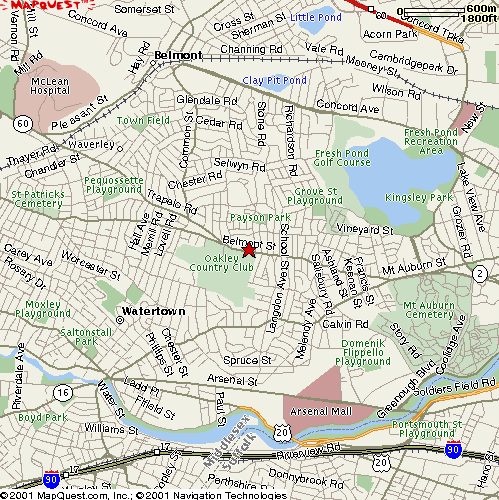 Map of Red Herring Practice Location