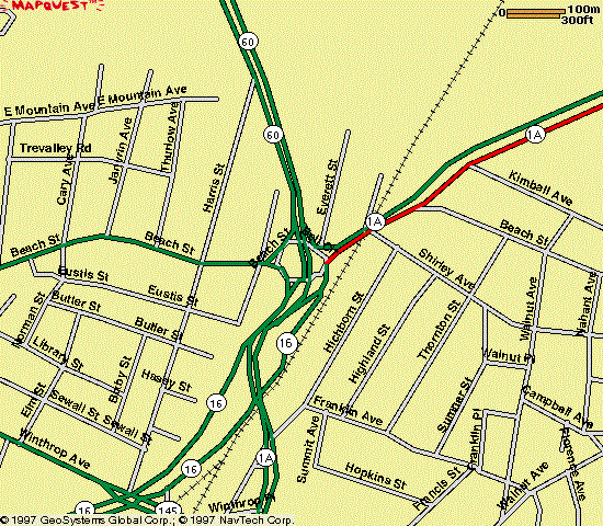 map of Bell's Circle