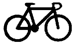 by bicycle (from Boston)