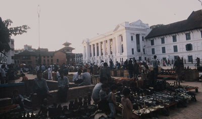 Durbar Square at Sunset