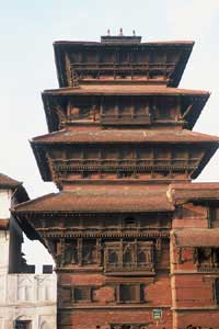 Old Palace in Durbar Square, Kathmandu