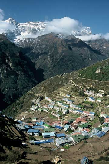 Namche from Above