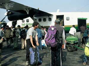 Yeti Airlines STOL plane