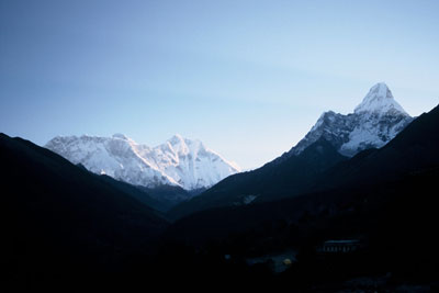 Ama Dablam at Dawn