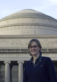 IKL infront of the MIT Dome in mid January 2006