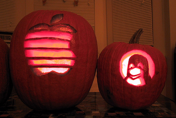 Apple and Linux Pumpkins