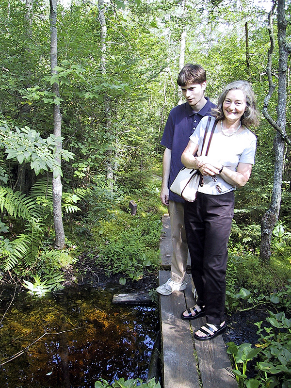 Pool at the New London Bog