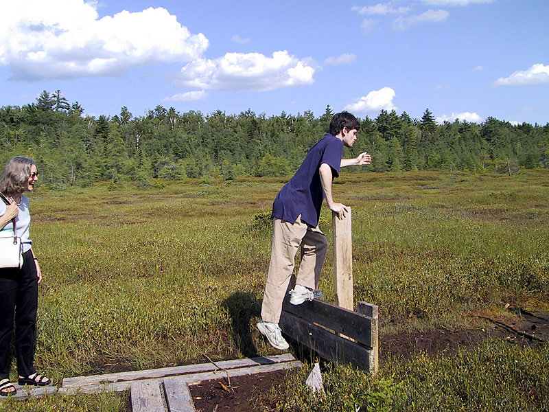 Ian and the New London Bog