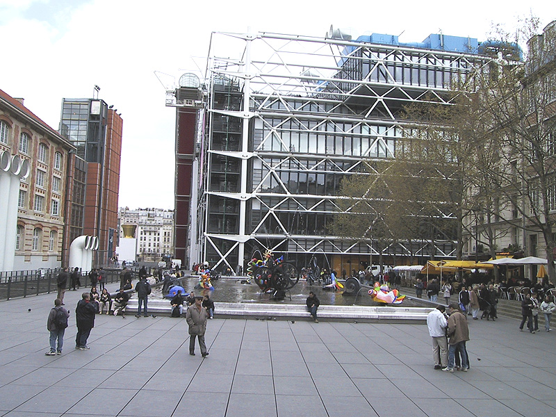 The Tinguely Fountain.