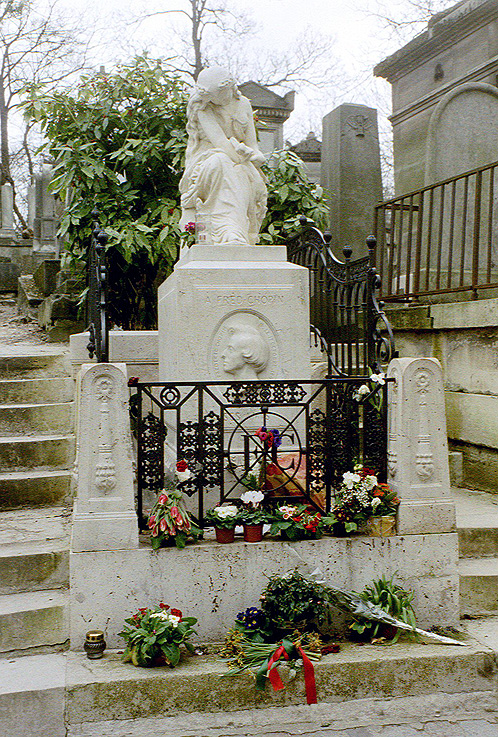 Pere LaChaise Cemetery - Tomb of Chopin