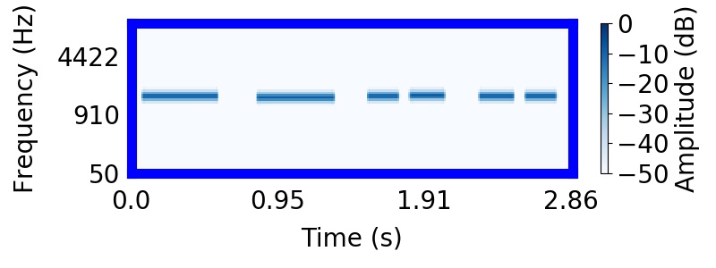 Tone continuity illusion - Posterior sample 3, stream 1