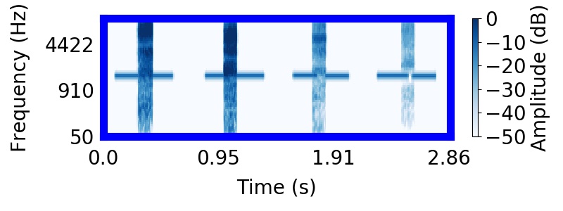 Tone continuity illusion - Posterior sample 1, mixture