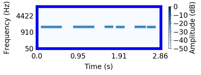 Tone continuity illusion - Posterior sample 1, stream 1