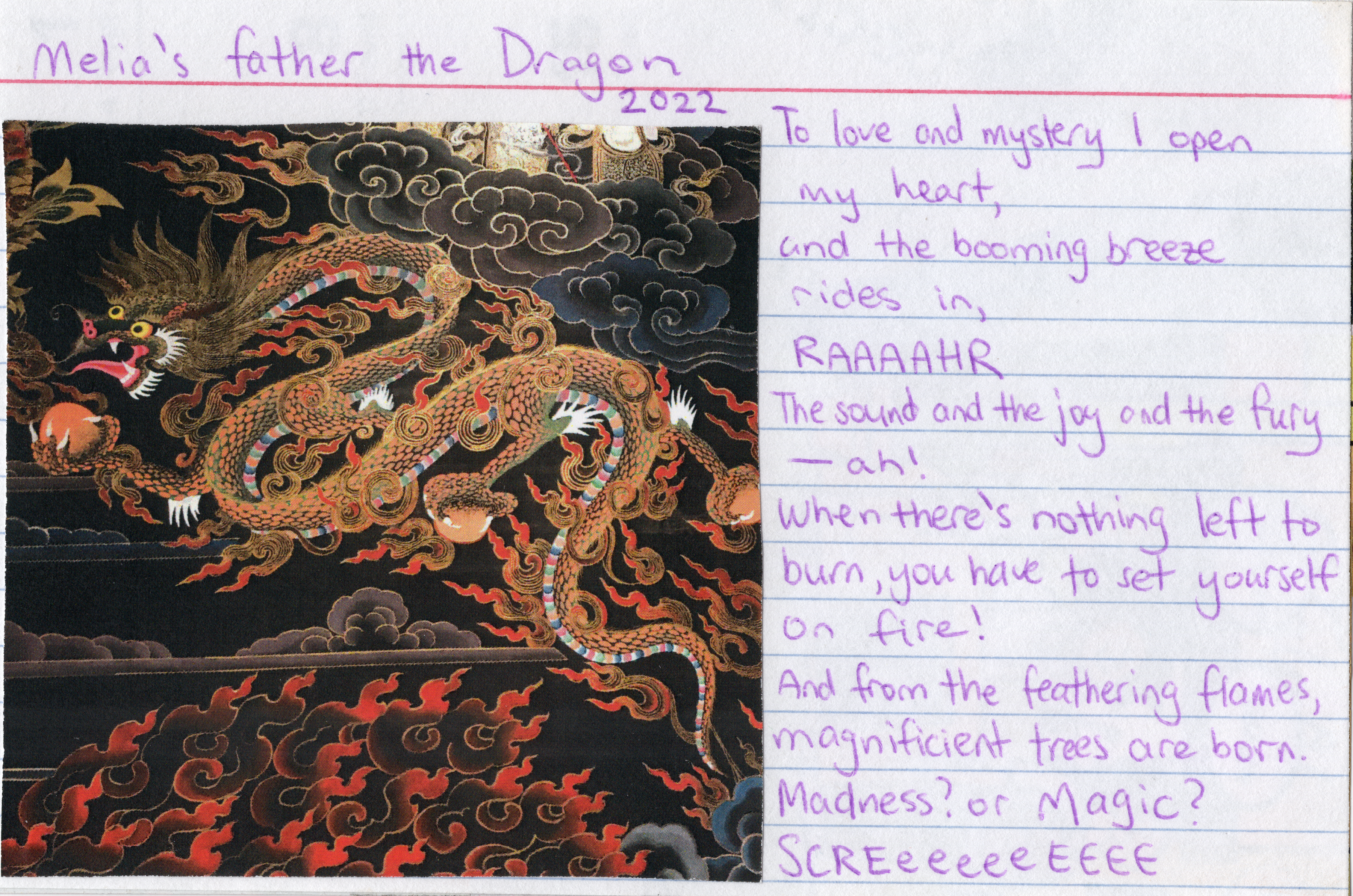 2022, Dragon, text