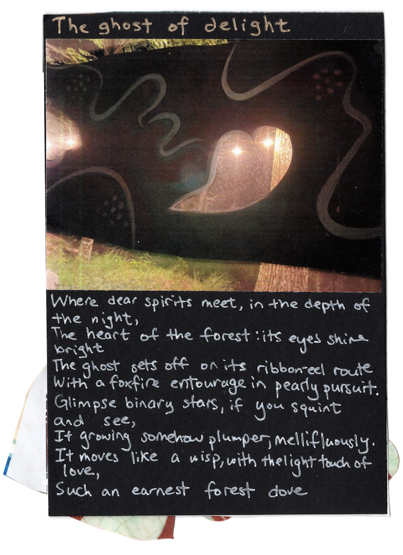 2023, Ghost of delight, text