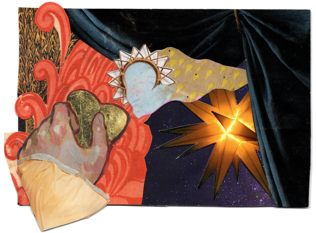 2023, Ghost of delight, collage