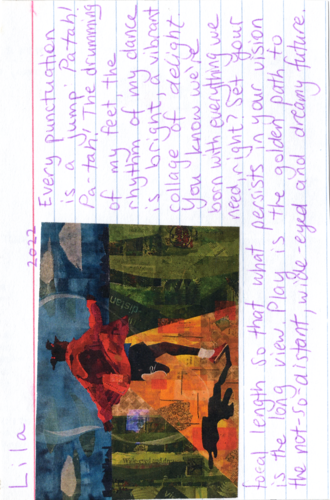 2022, Lila, text