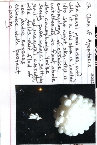 2022, St Clara, text
